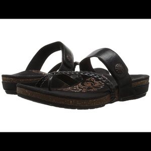 Aetrex Lena Adjustable Thong Sandal 6.5
